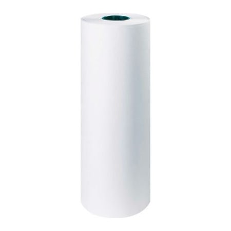 The Packaging Wholesalers Butcher Paper, 40 lbs., 24"W x 1000'L, White, 1 Roll PBP2440W